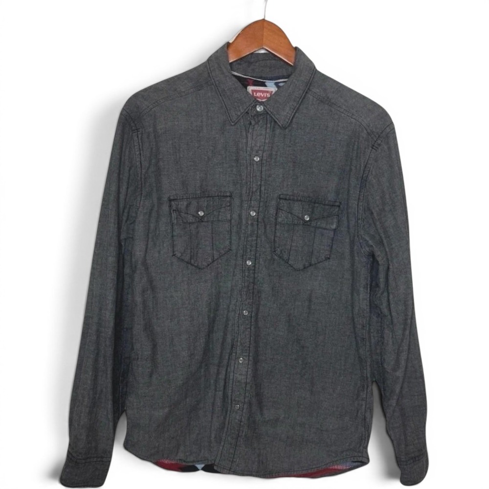 Levis Snap‎ Front Shirt Aztec Flannel